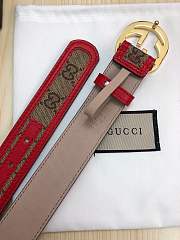 gucci belt gold double G - 4