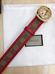gucci belt gold double G - 2