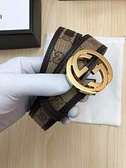 gucci belt gold GG - 3