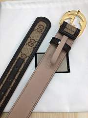 gucci belt gold GG - 2