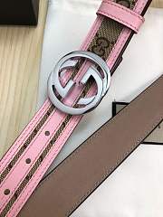 forubags gucci belt silver GG - 2