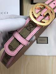 forubags gucci belt gold GG - 6
