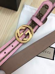 forubags gucci belt gold GG - 2