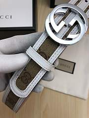 forubags gucci belt silverGG - 4
