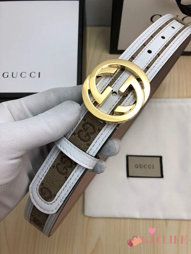 forubags gucci belt goldGG - 1