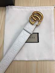 forubags gucci belt white - 2