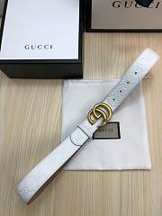 forubags gucci belt white - 6