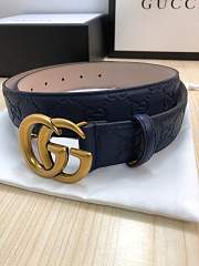 forubags gucci belt dark blue - 5