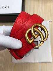 forubags gucci belt red - 4