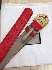 forubags gucci belt red - 5