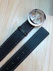 forubags gucci belt silverGG buckle - 2