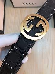 forubags gucci belt goldGG buckle - 6