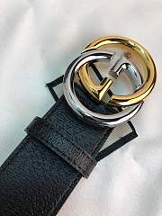 forubags gucci belt silver&gold buckle - 3
