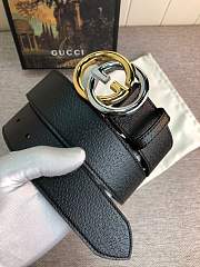 forubags gucci belt silver&gold buckle - 1