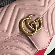 Forubags Gucci GG Marmont Small Matelassé Shoulder Bag 443497 pink - 6