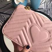 Forubags Gucci GG Marmont Small Matelassé Shoulder Bag 443497 pink - 5