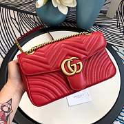 Forubags GG Marmont small matelassé shoulder bag Style ‎443497 DTDIT 6433 - 1