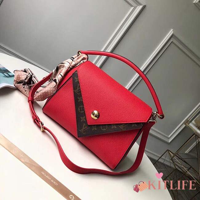 Forubags LV Double V M54439 red - 1