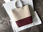 Forubags Celine bucketbag beige match burgundy - 2