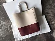 Forubags Celine bucketbag beige match burgundy - 3