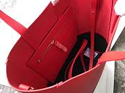  Celine bucketbag red match black - 2