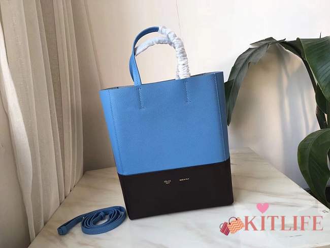 Forubags Celine bucketbag blue match black - 1