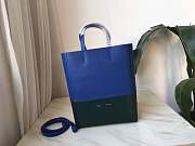 Forubags Celine bucketbag blue match green - 1