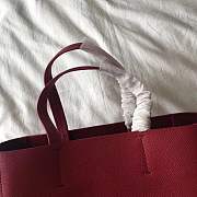 Forubags Celine bucketbag dark red matching black - 3