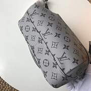 LOUIS VUITTON SILVER MONOGRAM ECLIPSE CANVAS MESSENGER BAG PM M43843 2018 LV0035 - 2