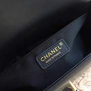 Chanel small Quilted lambskin Boy Bag Black Gold Hardware 20cm - 2