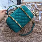 Forubags Chanel Bowling Bag A69924 green 24cm - 3