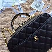 Forubags Chanel Bowling Bag A69924 black 24cm - 5