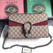 forubags Gucci Dionysus GG shoulder bag Red Suede - 1