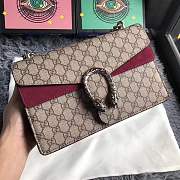 forubags Gucci Dionysus GG shoulder bag Red Suede - 5