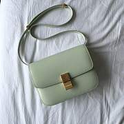 Forubags Celine Classis Box 24CM light green - 1