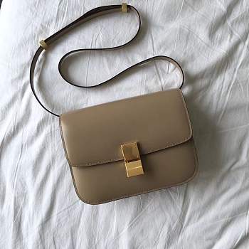 Forubags Celine Classis Box 24CM Khaki