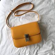 Forubags Celine Classis Box 24CM yellow - 1