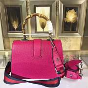 Gucci Dionysus Medium Top Handle Bag 448075 Rose Red  - 6