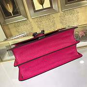 Gucci Dionysus Medium Top Handle Bag 448075 Rose Red  - 5