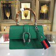 Gucci Dionysus Medium Top Handle Bag 448075 green - 1