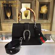 Forubags Gucci Dionysus Medium Top Handle Bag 448075 black - 1