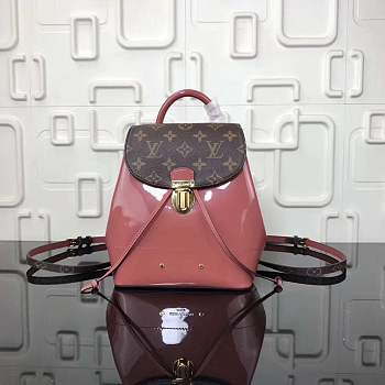  Forubags Louis Vuitton Monogram Blended Fabrics Leather Elegant Style Backpacks Ville rose 