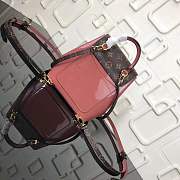  Forubags Louis Vuitton Monogram Blended Fabrics Leather Elegant Style Backpacks Ville rose  - 4