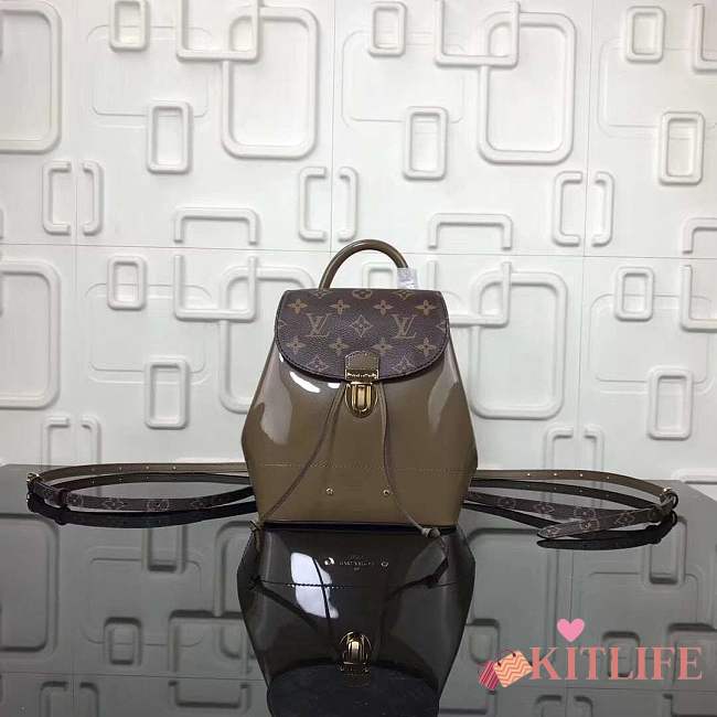 Forubags Louis Vuitton Monogram Blended Fabrics Leather Elegant Style Backpack M53545  - 1