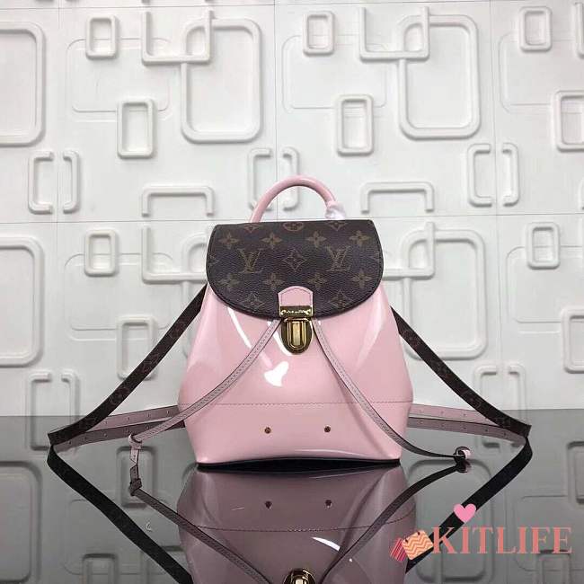 Louis Vuitton Monogram Blended Fabrics Leather Elegant Style Backpack M53545 - 1