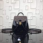 Louis Vuitton Monogram Blended Fabrics Leather Elegant Style Backpack M53545 black - 1
