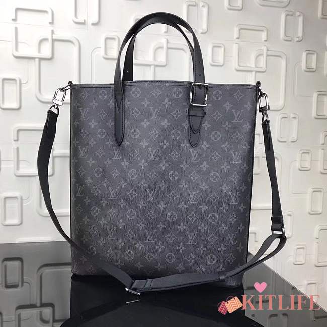 LV N43421 Eclipse Monogram Tote Explorer-for business man - 1