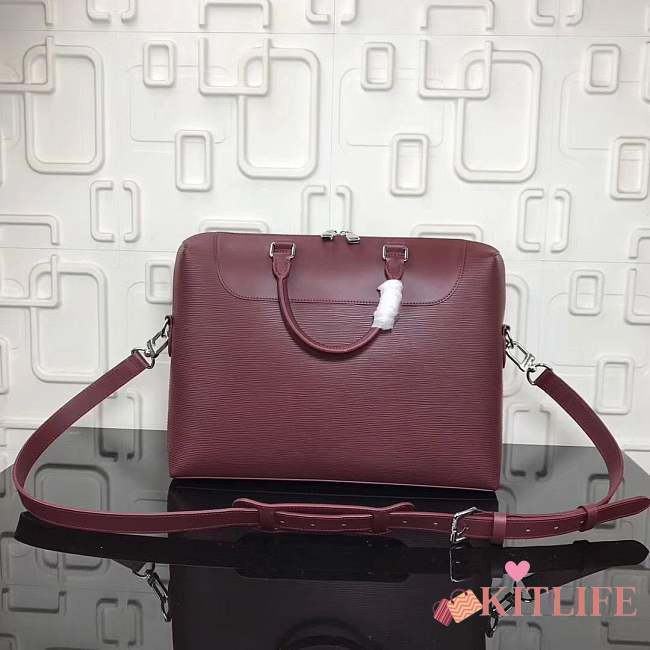 Forubags LV M50163 briefcase burgundy - 1