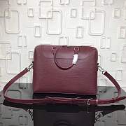 Forubags LV M50163 briefcase burgundy - 1