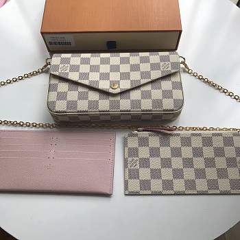 Forubags Louis Vuitton Pochette Felicie Damier Bag N63106